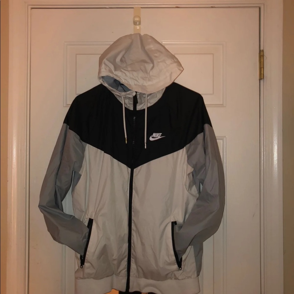 Nike zip up wind breaker
